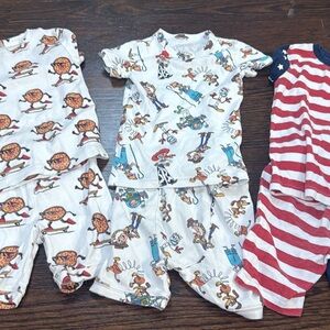 Kids summer PJ bundle size 6
